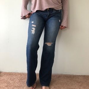 American Eagle x-long favorite boyfriend jeans
